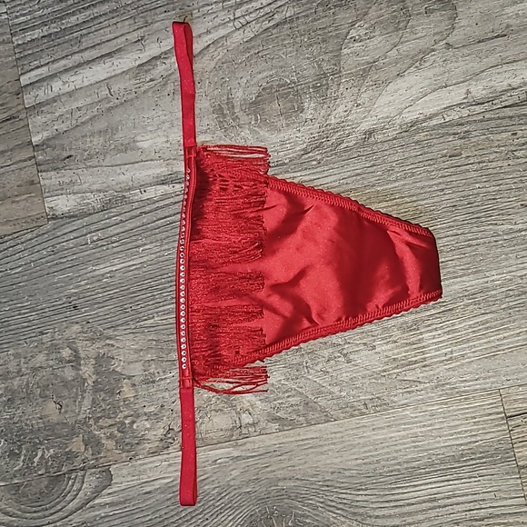 ❤️Victoria's Secret Very Sexy Fringe V-String Large *NEW*❤️ - Picture 2 of 4